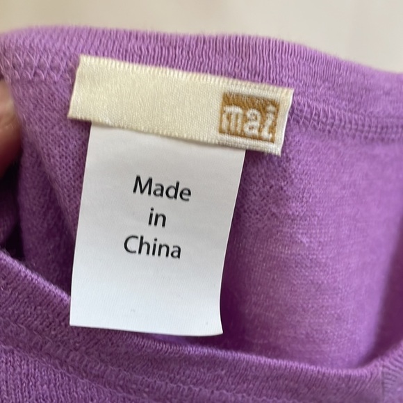 MAI Cashmere Cute 90s Vintage Softgirl Y2k Style VSCO Tank Top  Purple Large - Picture 3 of 8